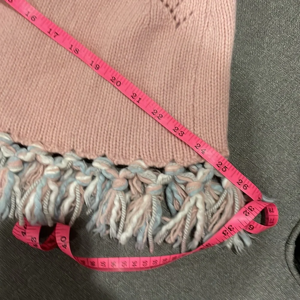 Organically Grown Kids Pink Poncho