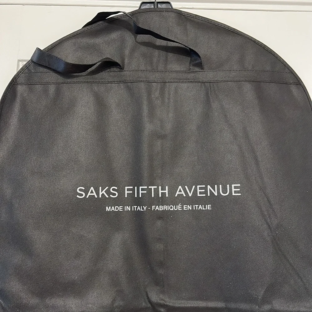 SFA Garment bag cloth 43”x23.5” black carry strap handles Fold Pack suit dress