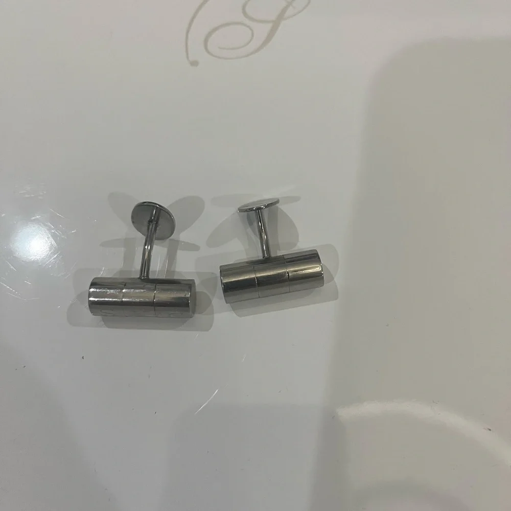 Secret Message Cuff Links