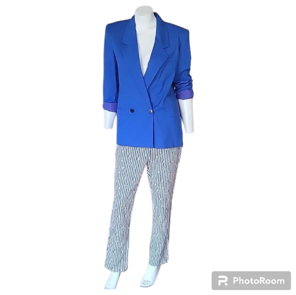 Christian Dior Vintage The Suit Single Button Closure Blazer