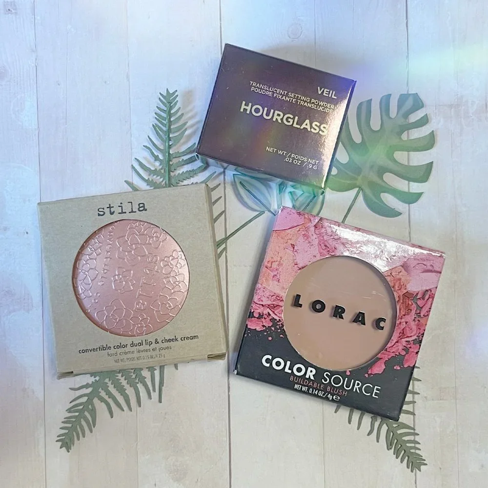 *BNIB* Bundle- Hourglass Veil Powder/ Lorac Buildable Blush / Stila Cream Blush
