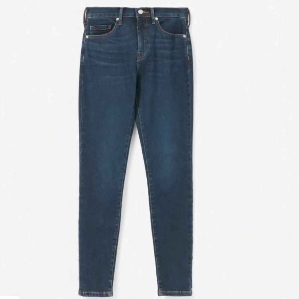 Everlane Blue Stretch Mid-Rise Skinny Jeans size 27