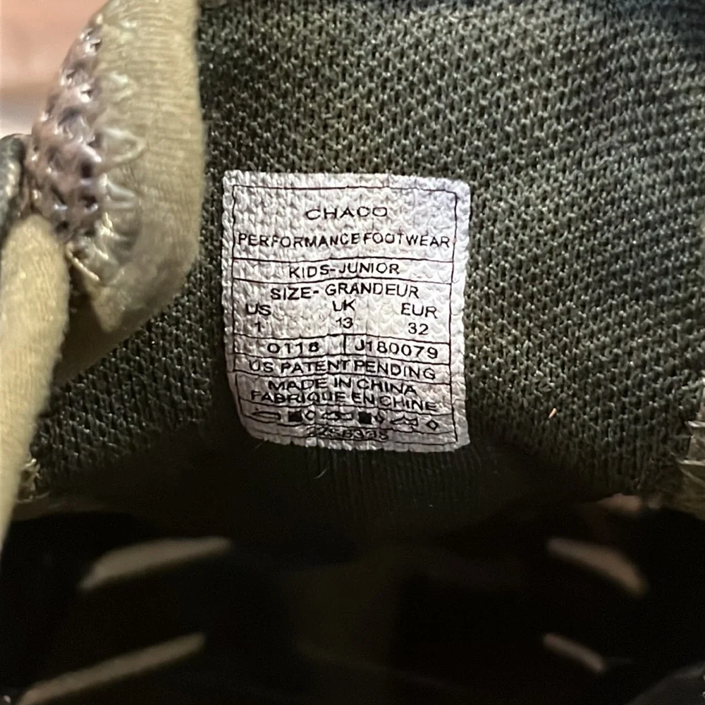 Chaco Outcross 2 Avocado Green and Yellow Outdoor Sandals