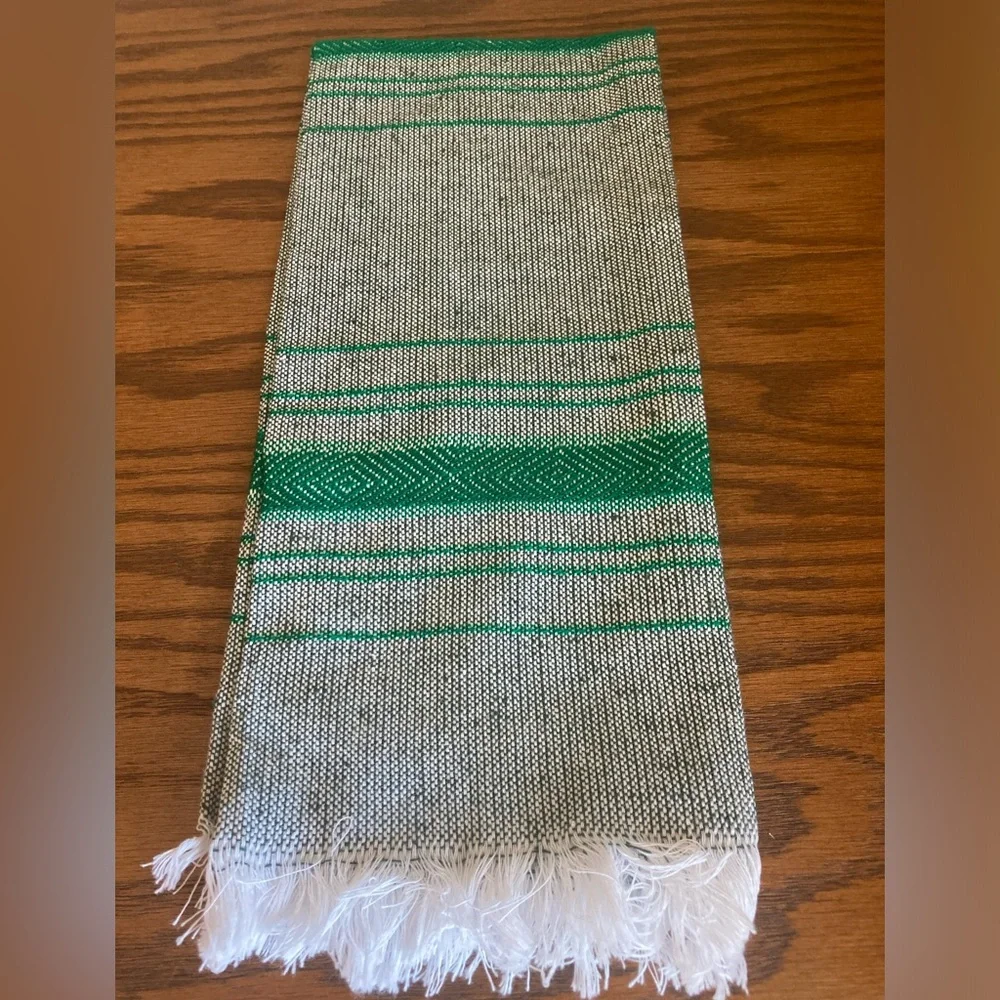 3/$20 Artisan Woven Mexican Tea Towel, Hand Towel, Boho Chic, Kitchen, Serape