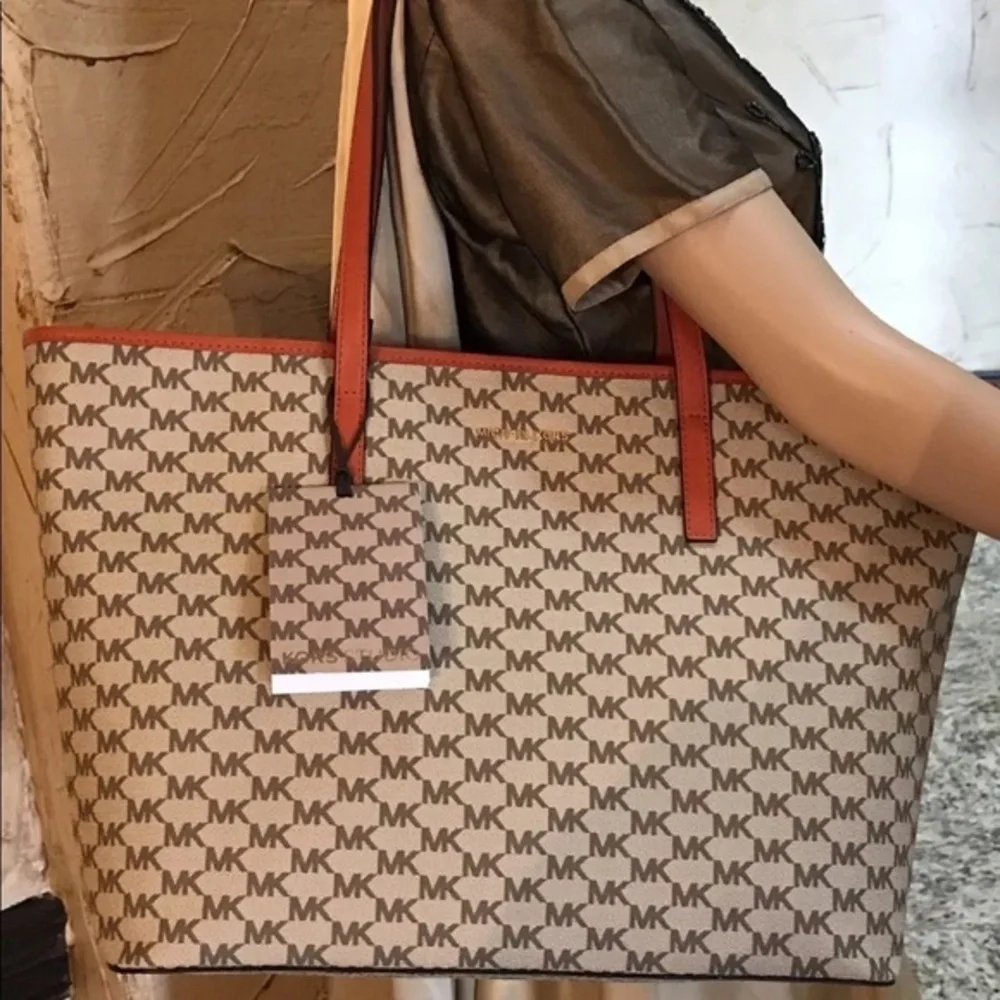 Michael Kors Studio EmryTop Zip Tote Bag
