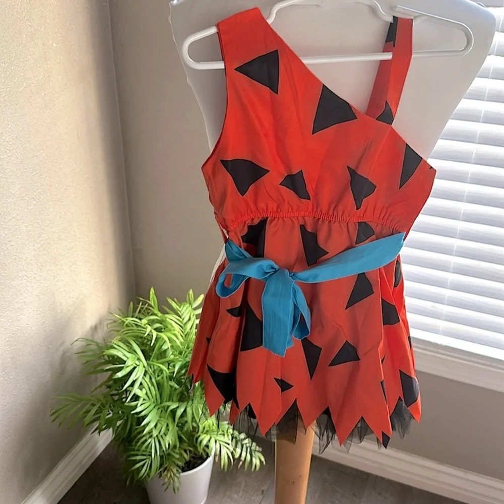 Flintstone Cave Girl Toddle Costume Dress