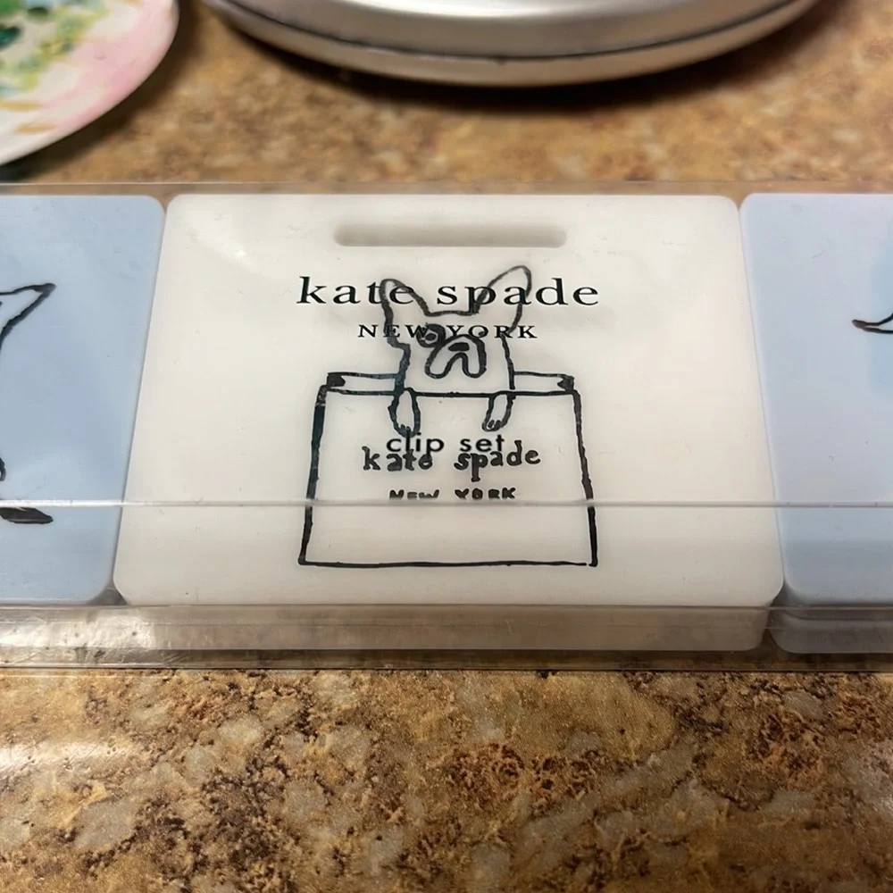 Kate Spade New York Dog Party Document Clip Set