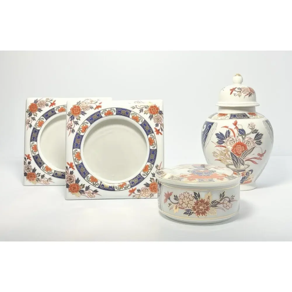 Imari Porcelain 1980s vintage