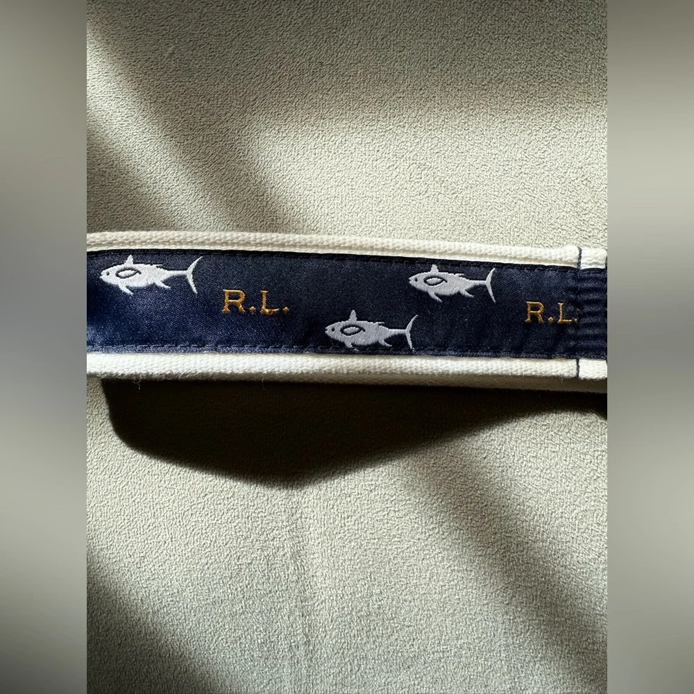 Ralph Lauren fish motif