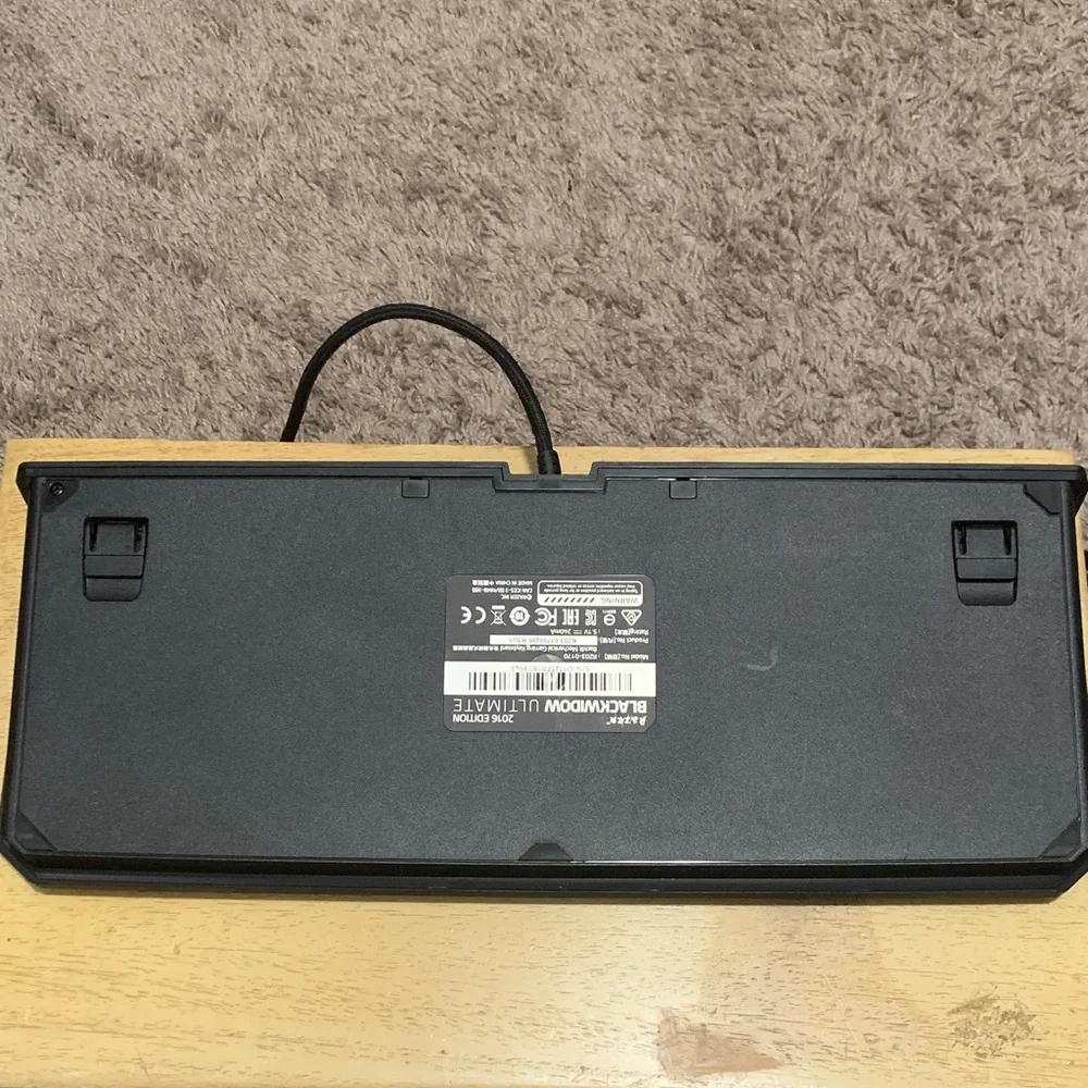 Razer keyboard black