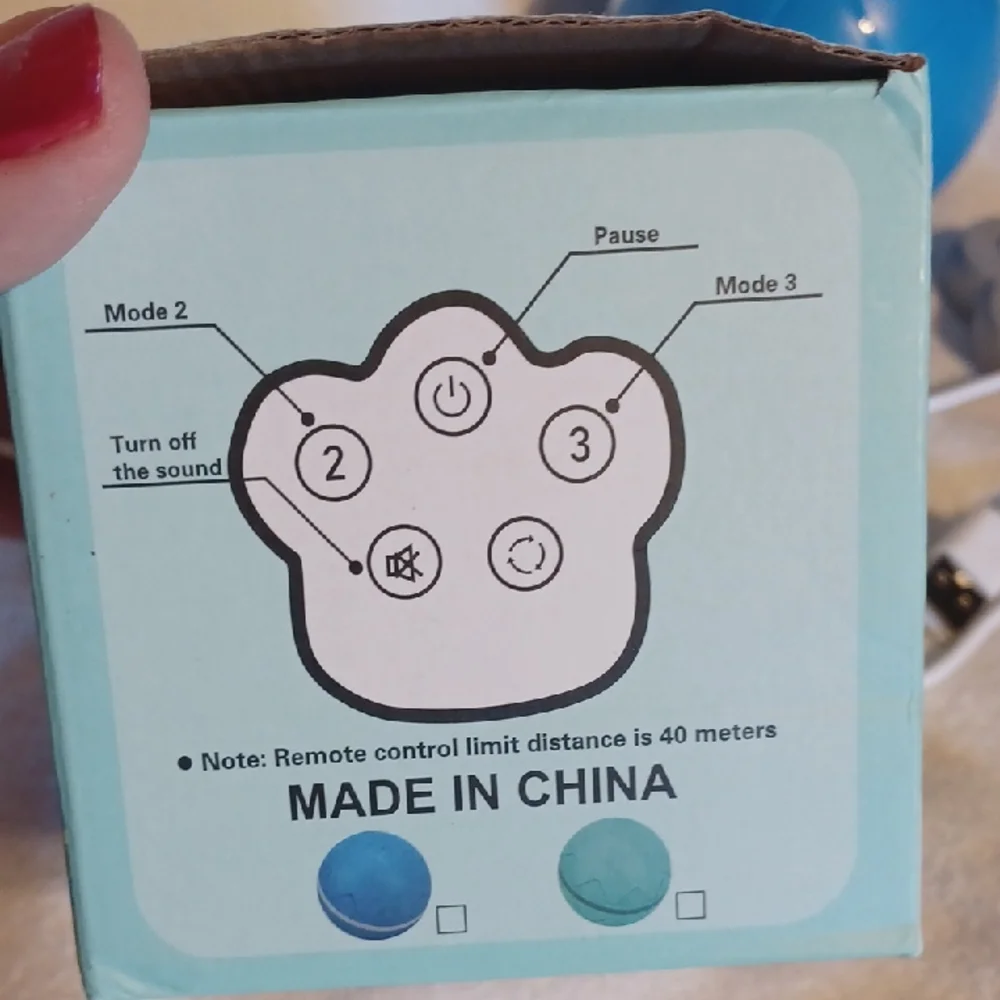 interactive blue last ball