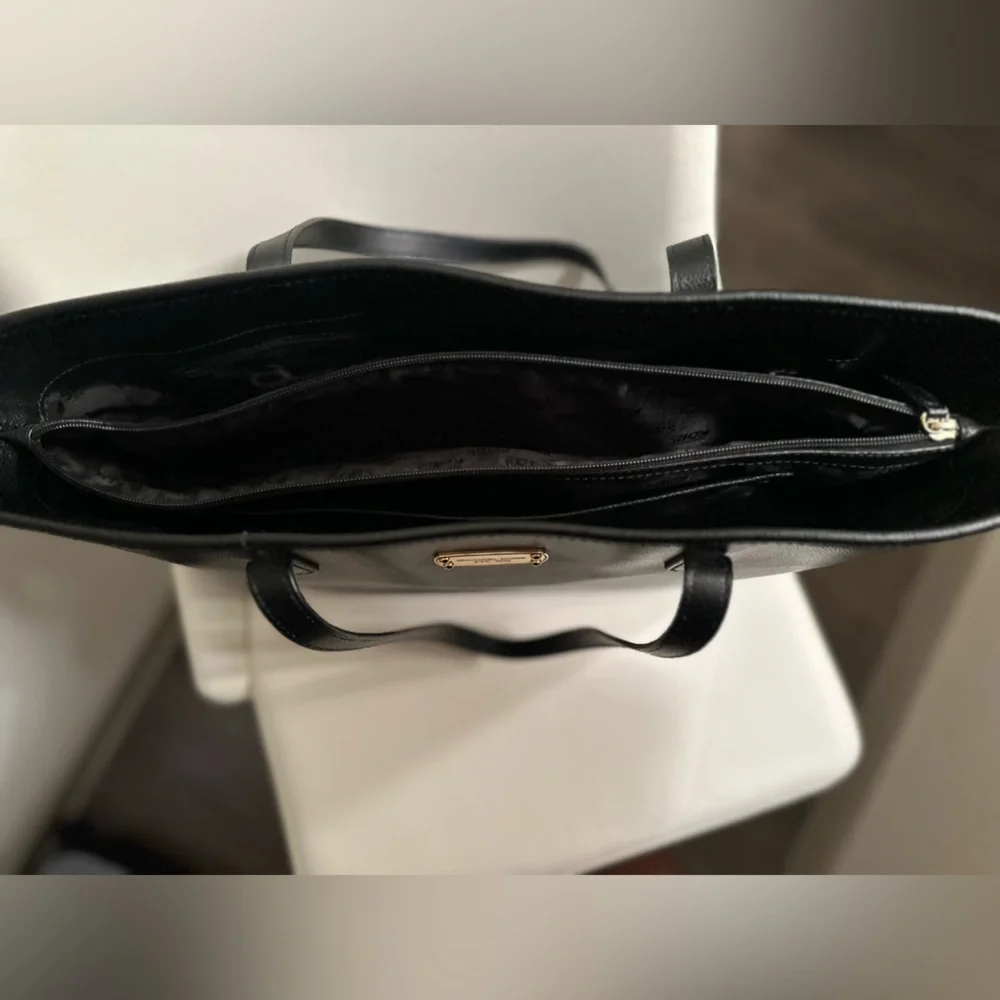 Michael Kors Black Leather Tote