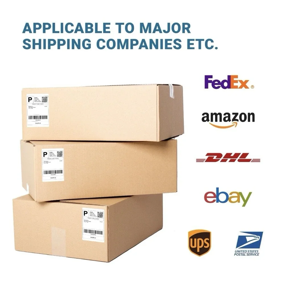 Shipping Labels Direct Thermal 4x6 with 500 Labels/Roll Rollo Zebra Printers