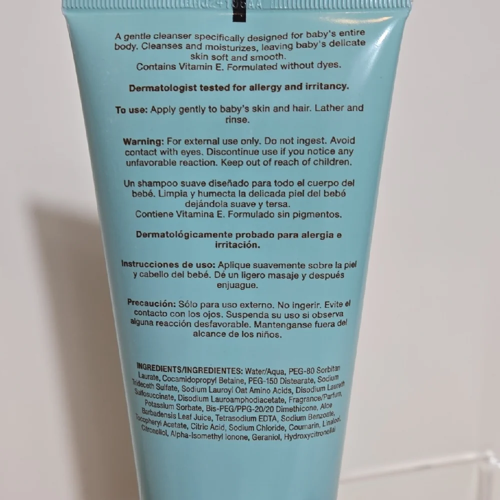 JAFRA Tender Moments Cleansing Baby Hair and Body Wash 6.7 Oz