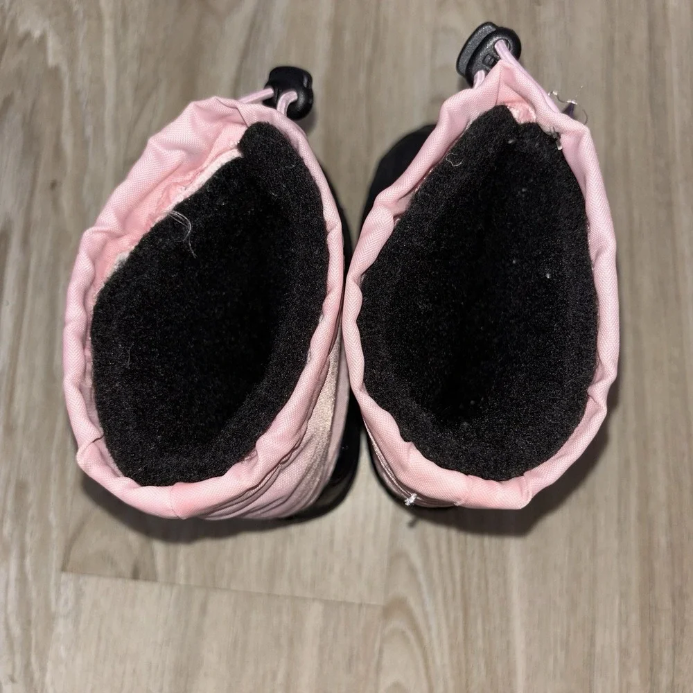 Kamik Kids Pink Waterproof Winter Snow Boots Insulated Size 8