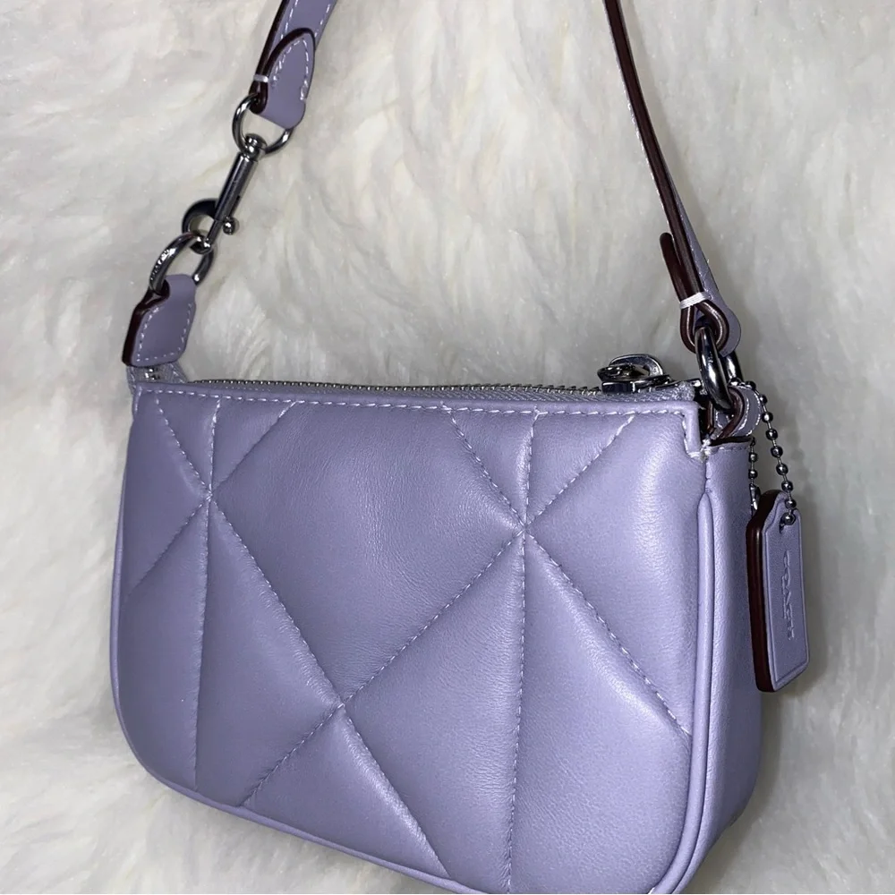 Coach nappa leather wristlet New Nolita 15 With Puffy Diamond Quilting