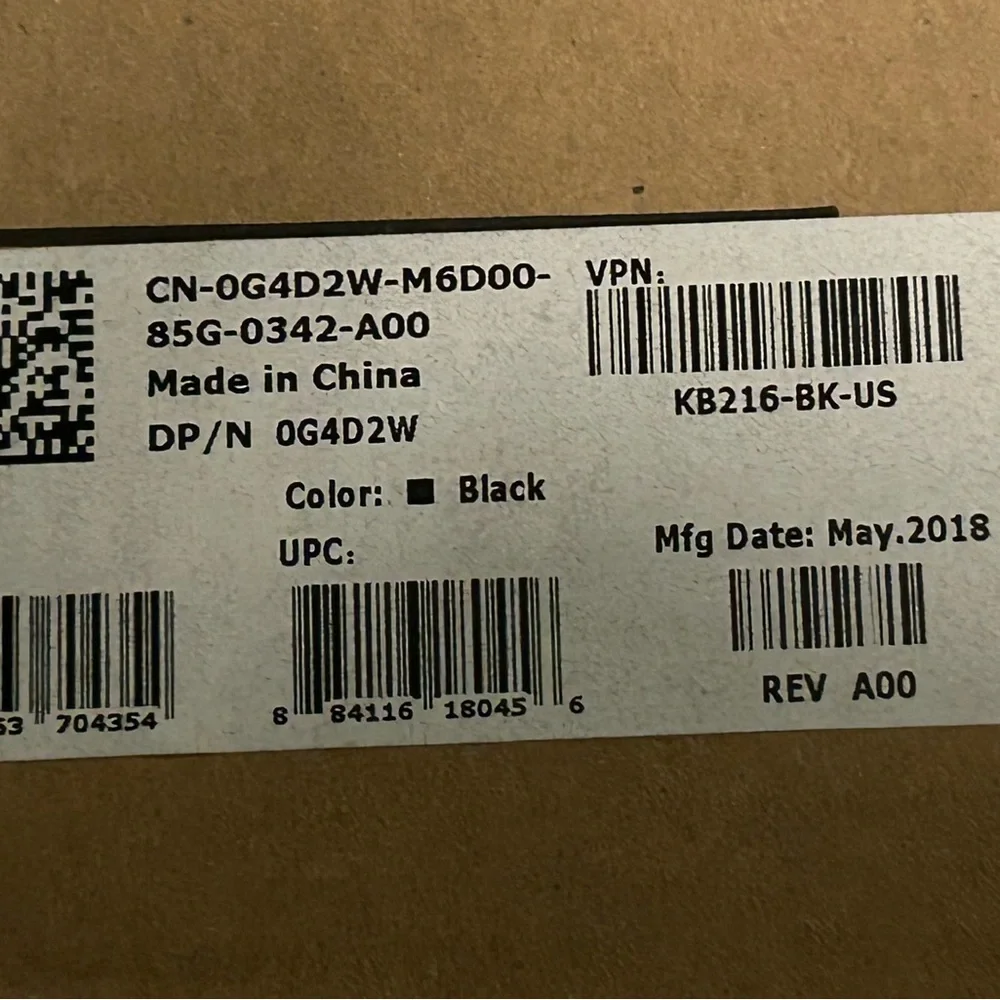 Dell sleek black