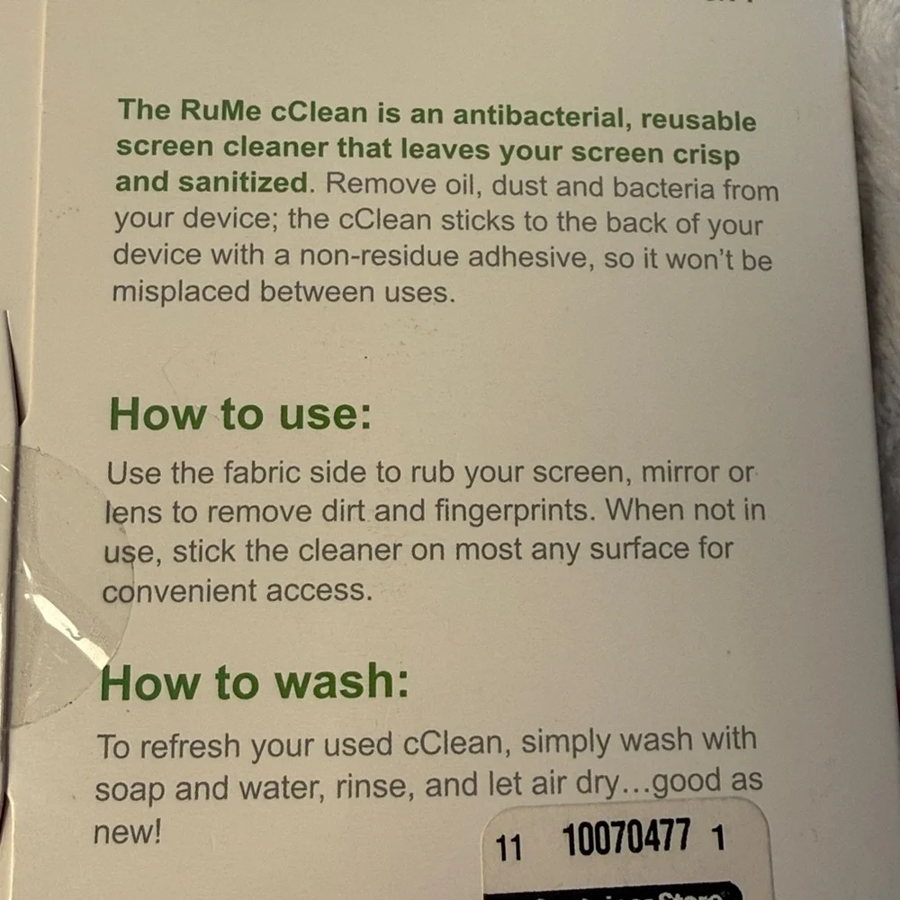RuMe cclean new