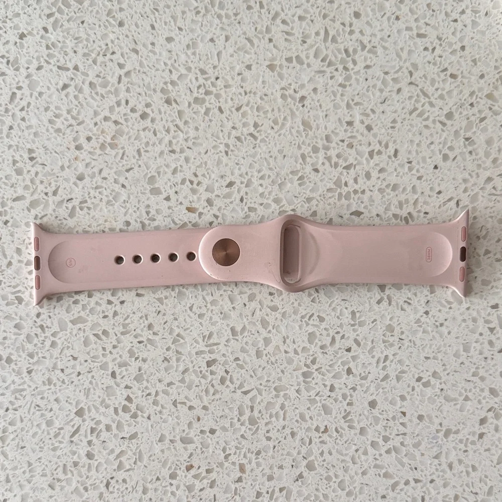 Apple Silicone Pink Smartwatch Band