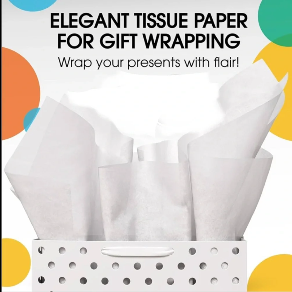 Heavy Duty White Tissue Paper