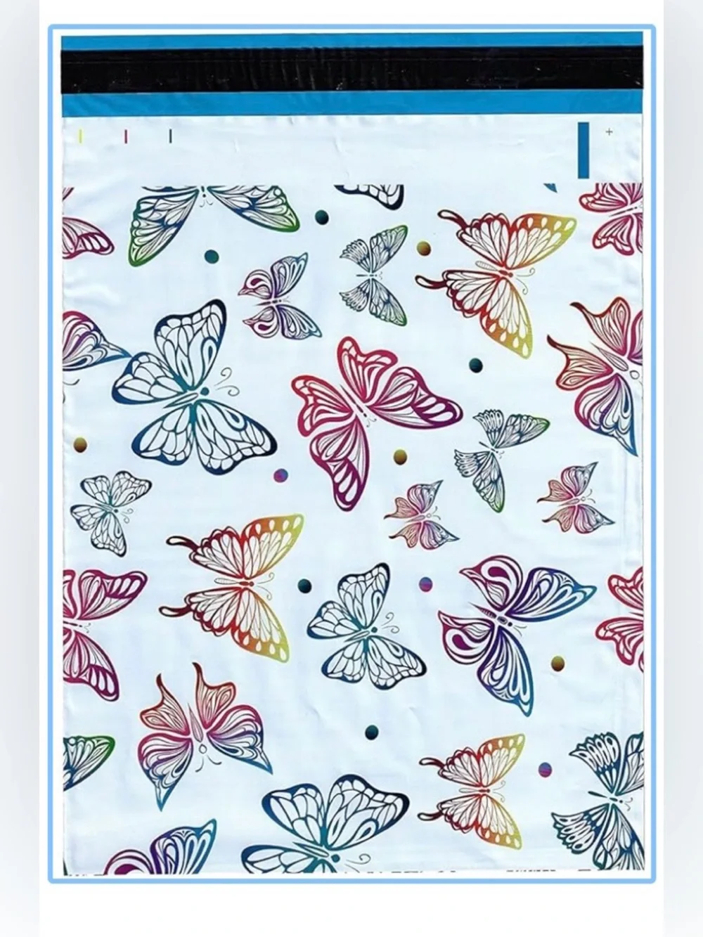 Butterfly Poly Mailers 10x13 Set of 20 Standard Waterproof Shipping Bags Package