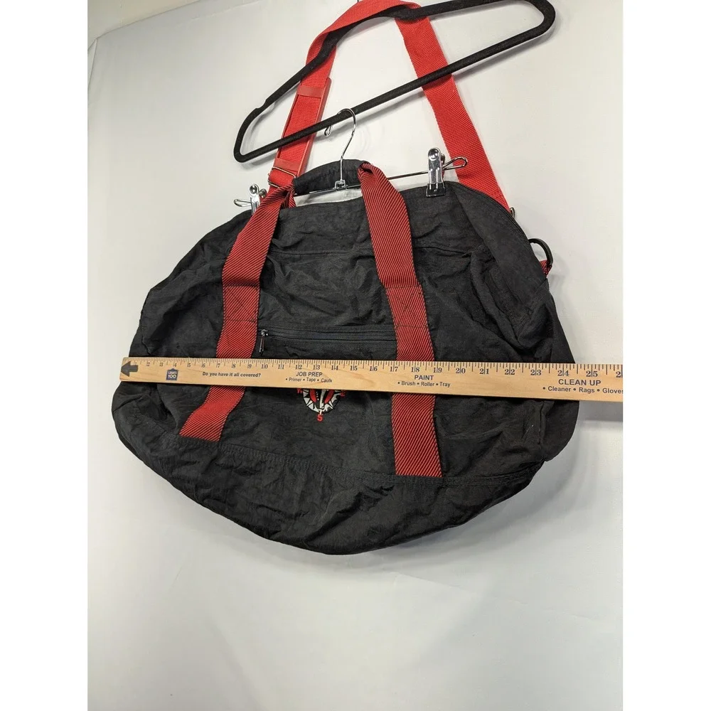 N/A black duffel