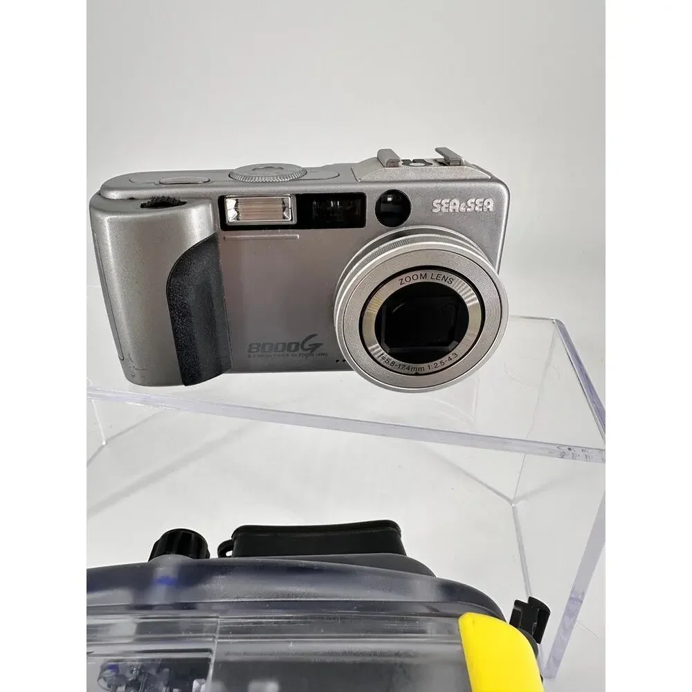Vintage Sea&Sea DX-8000G 8MP Digital Camera w/ Underwater Housing – Working