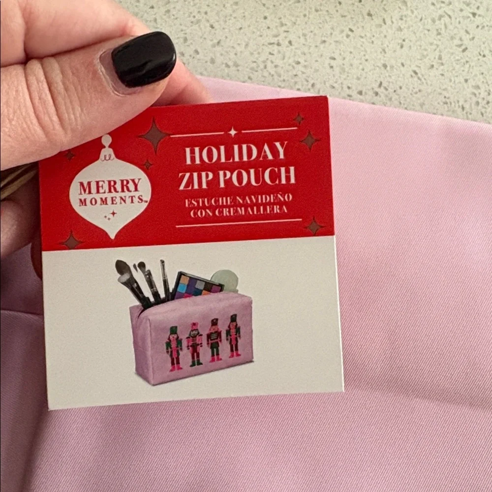 Pink Nutcracker Cosmetic Bag