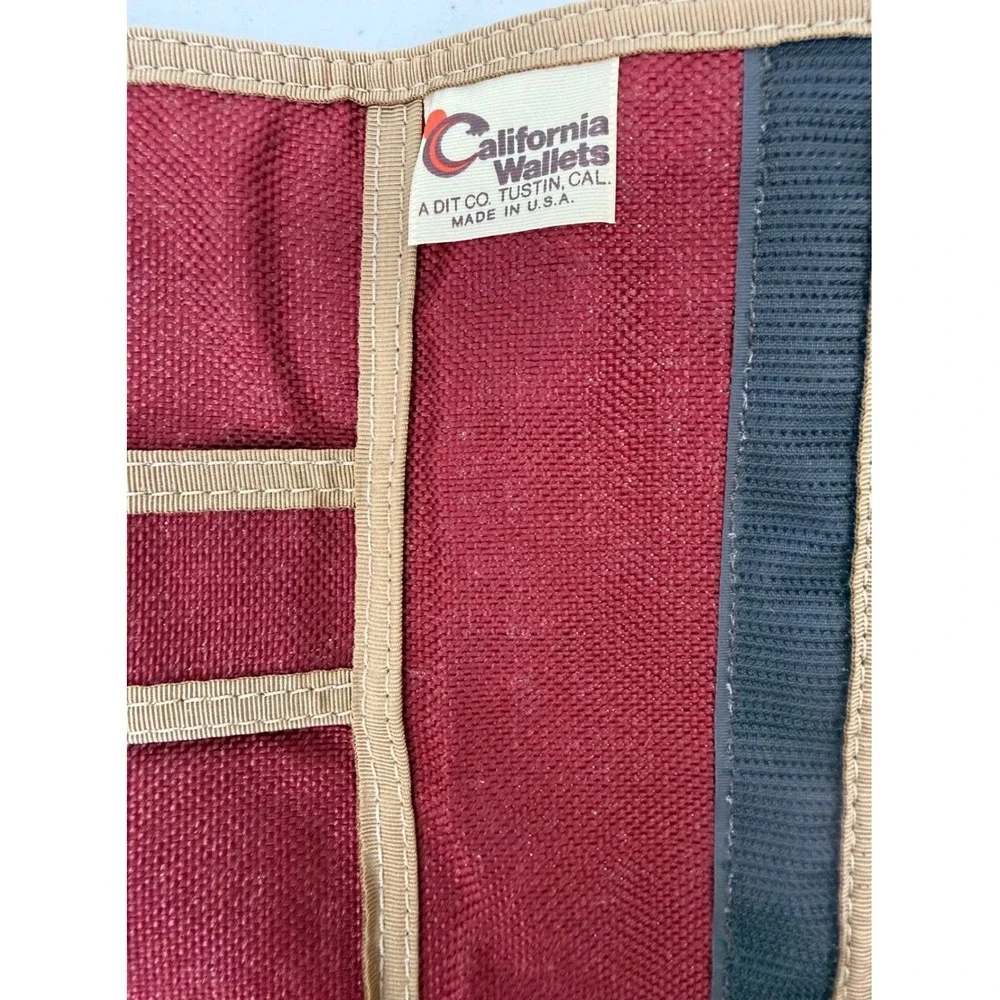 Vintage California Wallets Travel Document Organizer Passport Holder