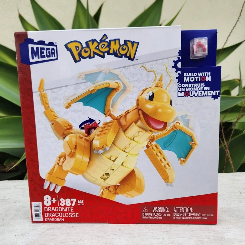 NEW Dragonite MEGA Pokémon Action Figure Building Toys Set LEGO COMPATIBLE 387