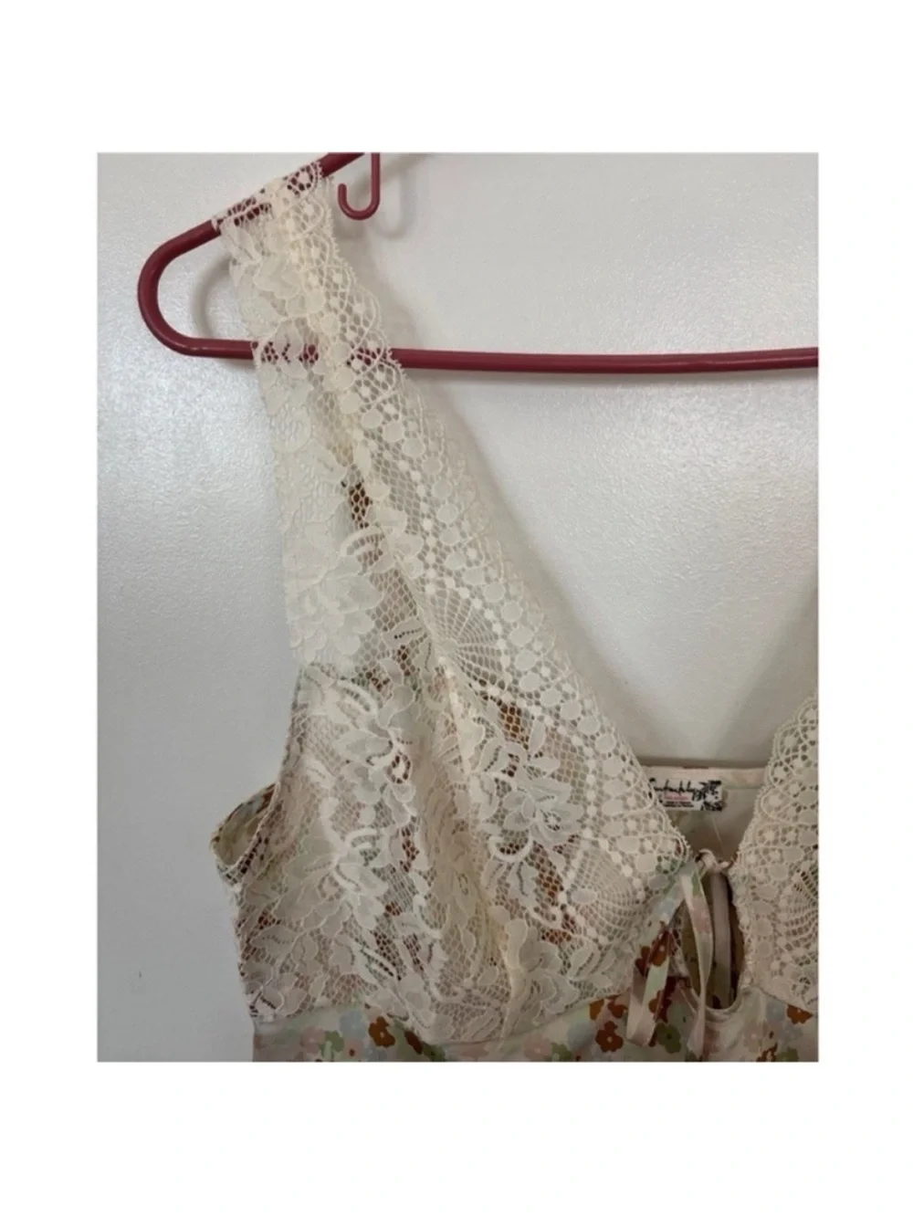 FREE PEOPLE Countryside Floral Lace Slip Dress