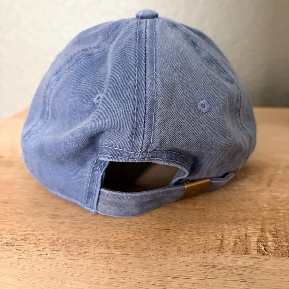 Martha's Vineyard, Patriots Blue Adjustable Hat, Cap, New England, Ocean hat