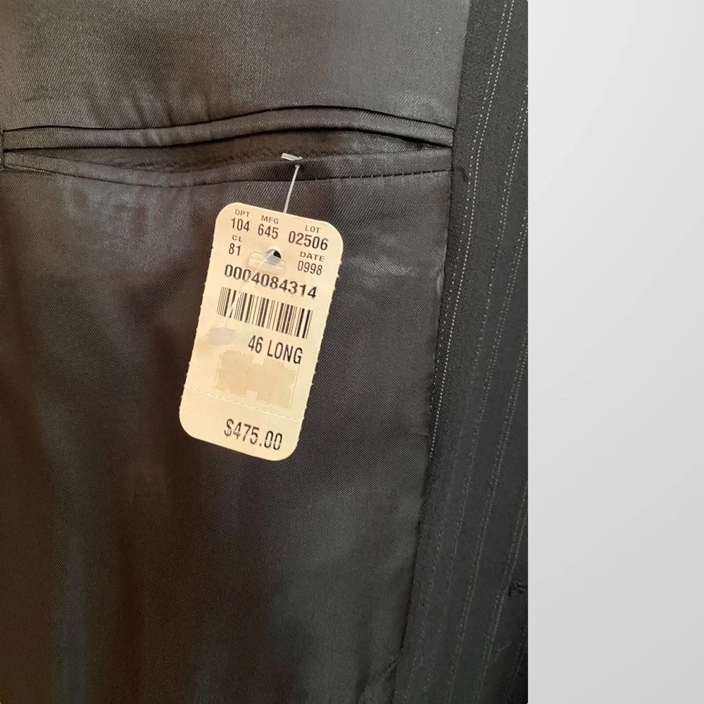 Bachrach length mens suit