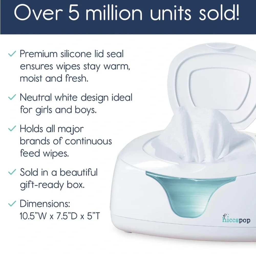 Hiccapop Wipe Warmer Dispenser