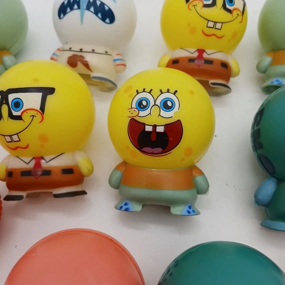Spongebob SquarePants cupcake topper Patrick Star Bubble‎ Heads Football Toys