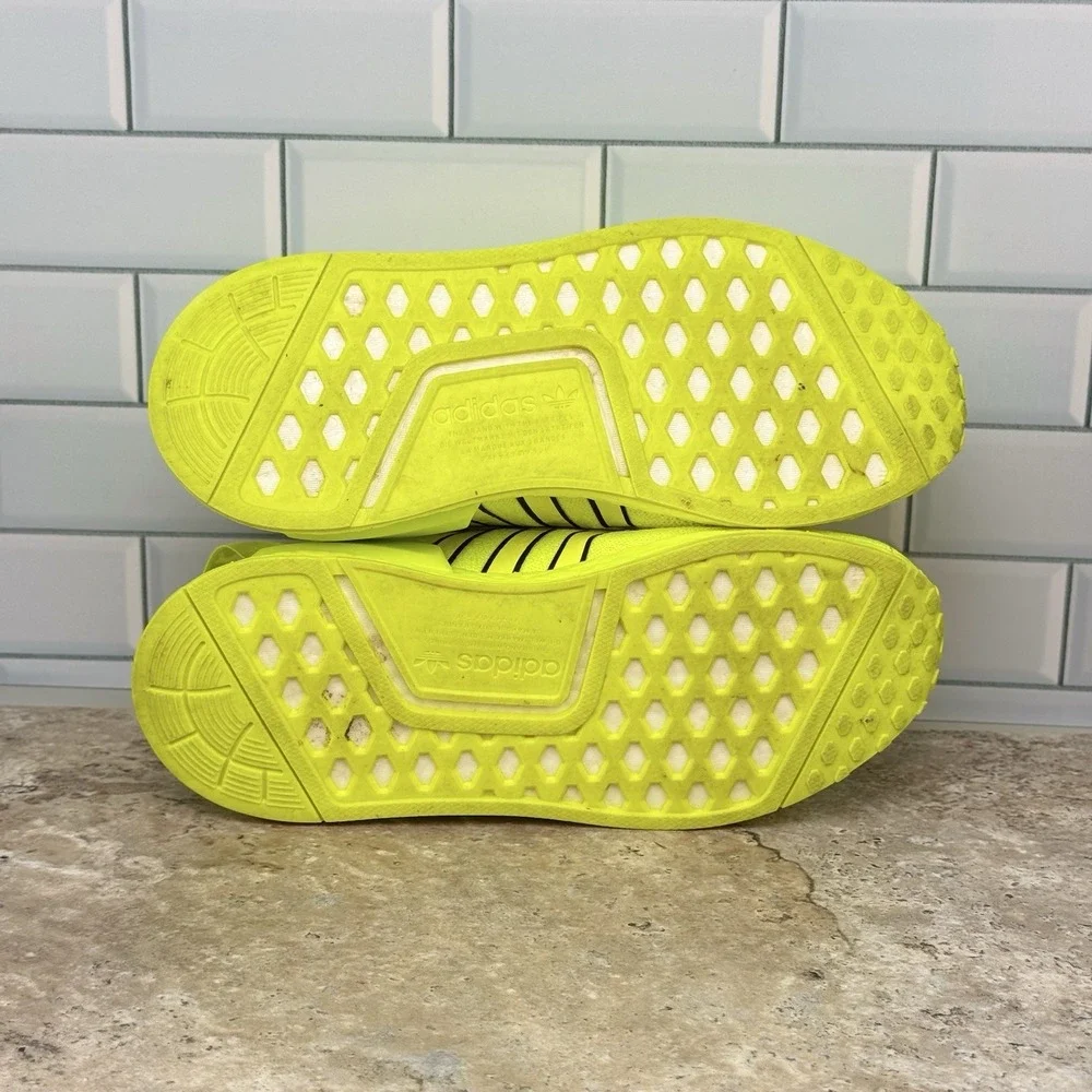 Adidas NMD_R1 V2 - Men's 5.5 - Solar Yellow Running Shoes Sneakers