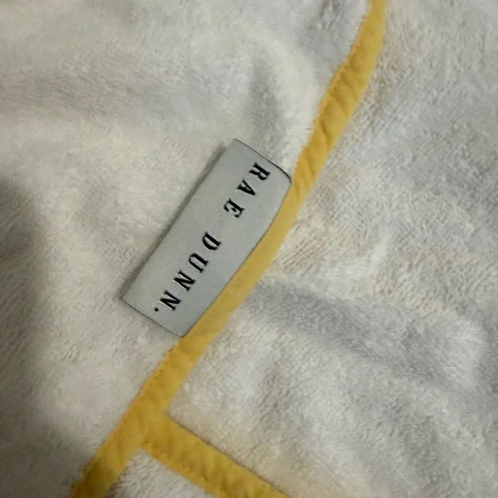 Rae Dunn sunshine baby towel
