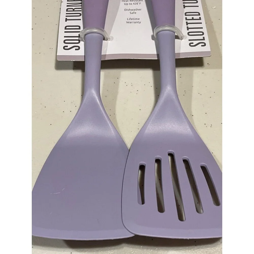 Cuisinart Nylon Solid Turner &‎ Slotted Turner lavender purple NEW WITH TAGS!