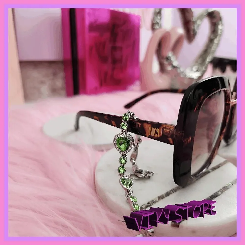 NWT 😍✨ {Juicy Couture} Oversized Animal Print Sunglasses – Bold & Stylish! ✨😍