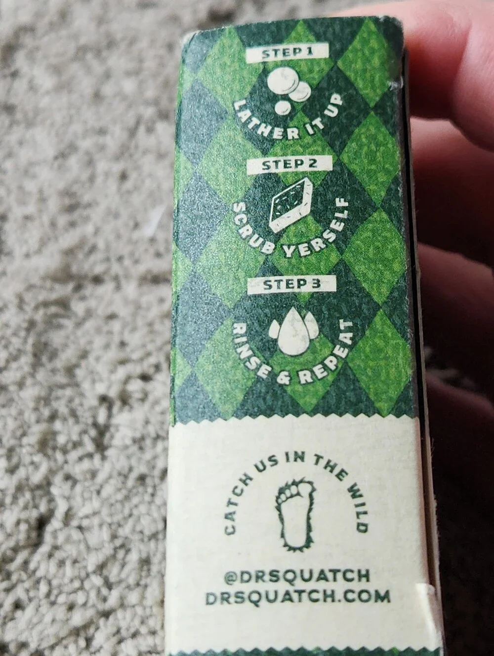 Slytherin SUDS OF THE SLY Men's Natural Soap - Green