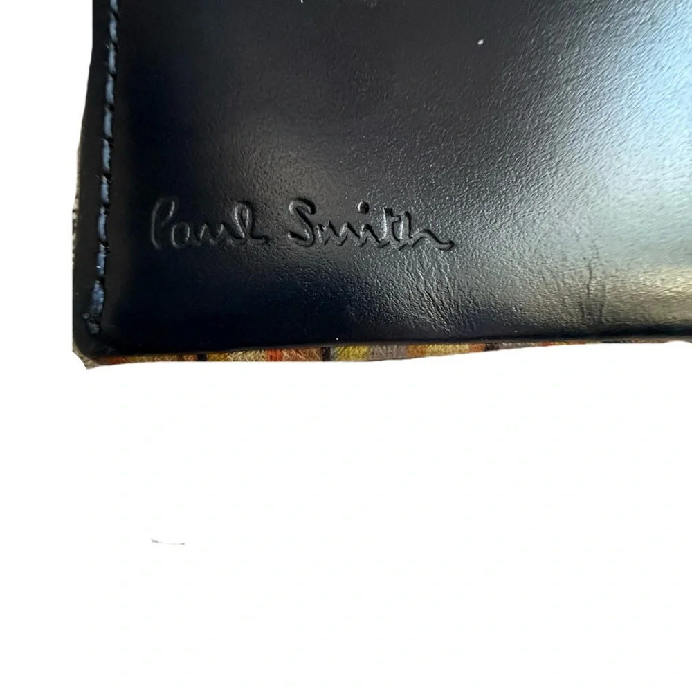 Paul Smith Classic Black Leather Card Holder