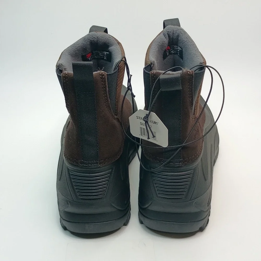 Staheekum Yukon Winter Boot Men Size 10 Brown Thinsulate Insulated Waterproof