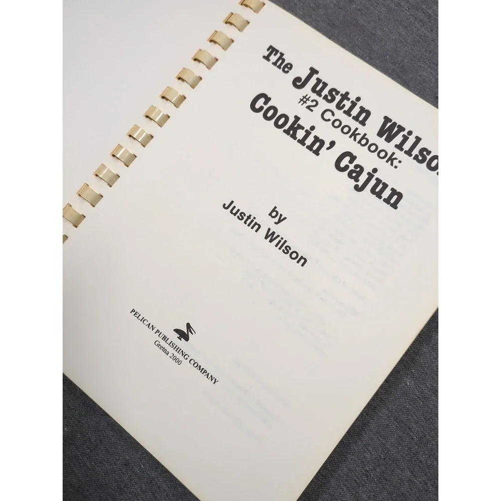 The Justin‎ Wilson #2 Cookbook: Cookin' Cajun Vintage Comb Bound
