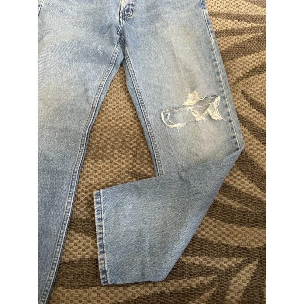 Vintage Harley Davidson Jeans Mens 32x30 Blue Biker Relaxed Straight Made USA‎