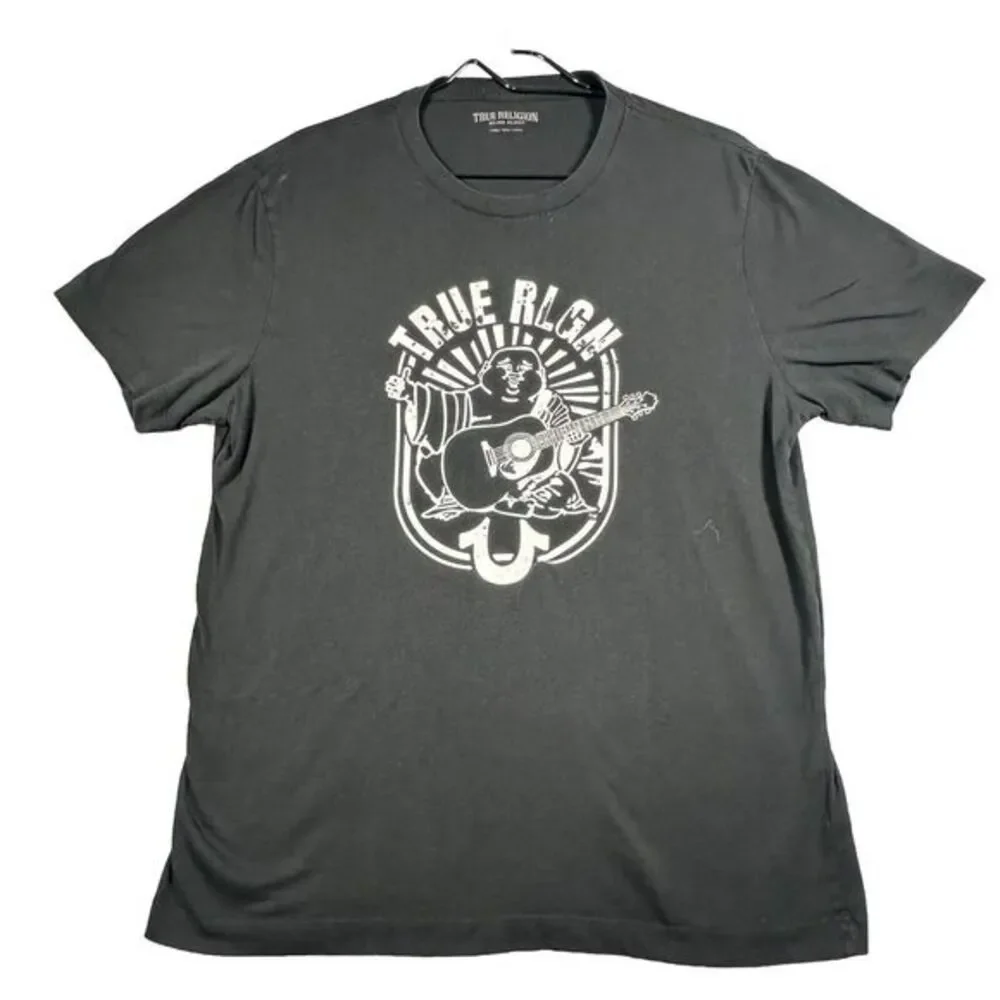True Religion‎ T-shirt large black