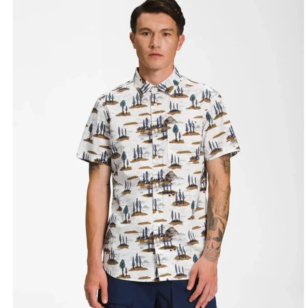 NWT The North Face Baytrail Pattern Shirt Size XXL