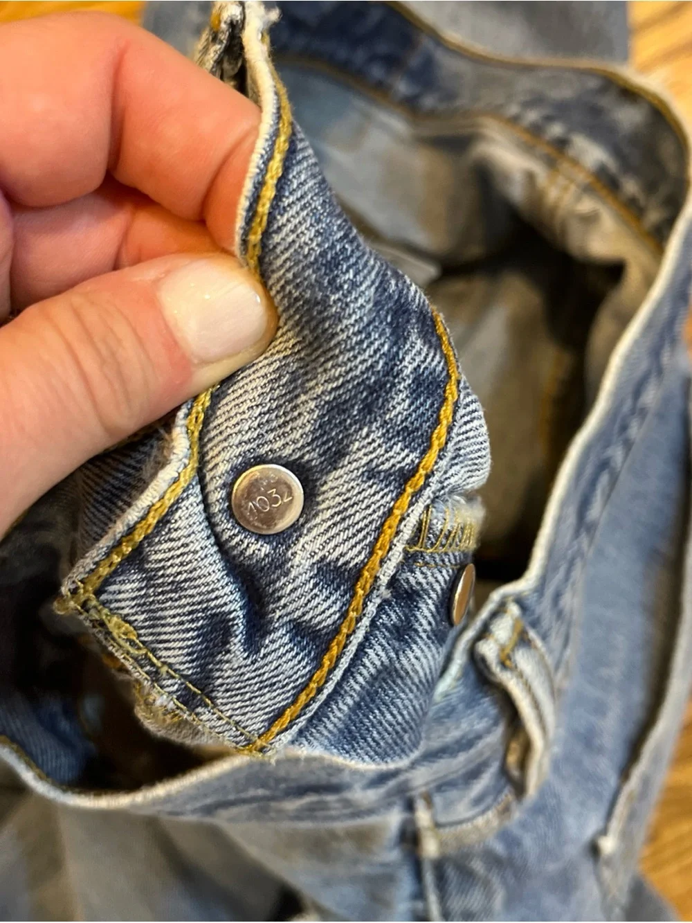 Levi's 501 Distressed Denim Jeans Made in Mexico 36x30 Stonewashed Faded Grunge
