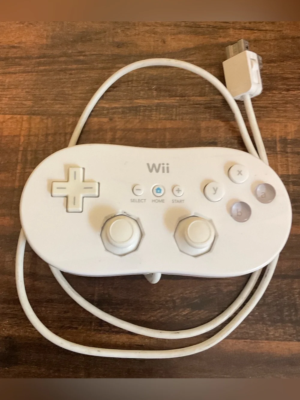 Original Nintendo Wii Classic Controller Game Pad