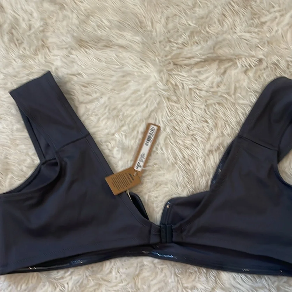 SKIMS gunmetal nwt swim