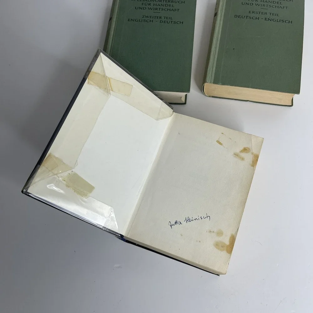 Schoffler - Weis  English - Deutsch Taschenworterbuch Dictionarys‎ Wirtschaft